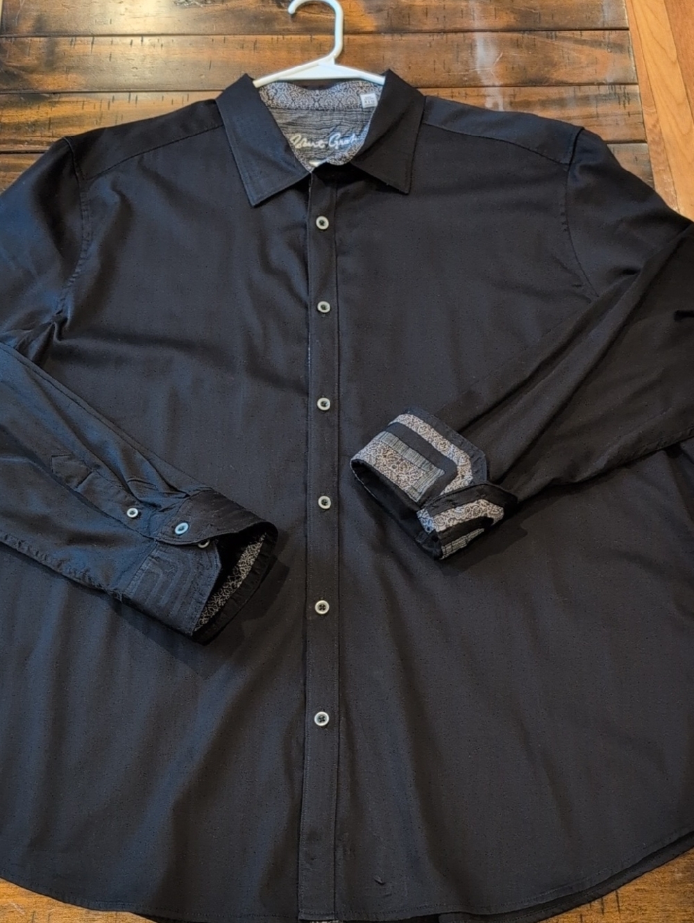 Robert Graham Rutherford Sport Shirt Long Sleeve Printed Cuff - Picture 2 of 7